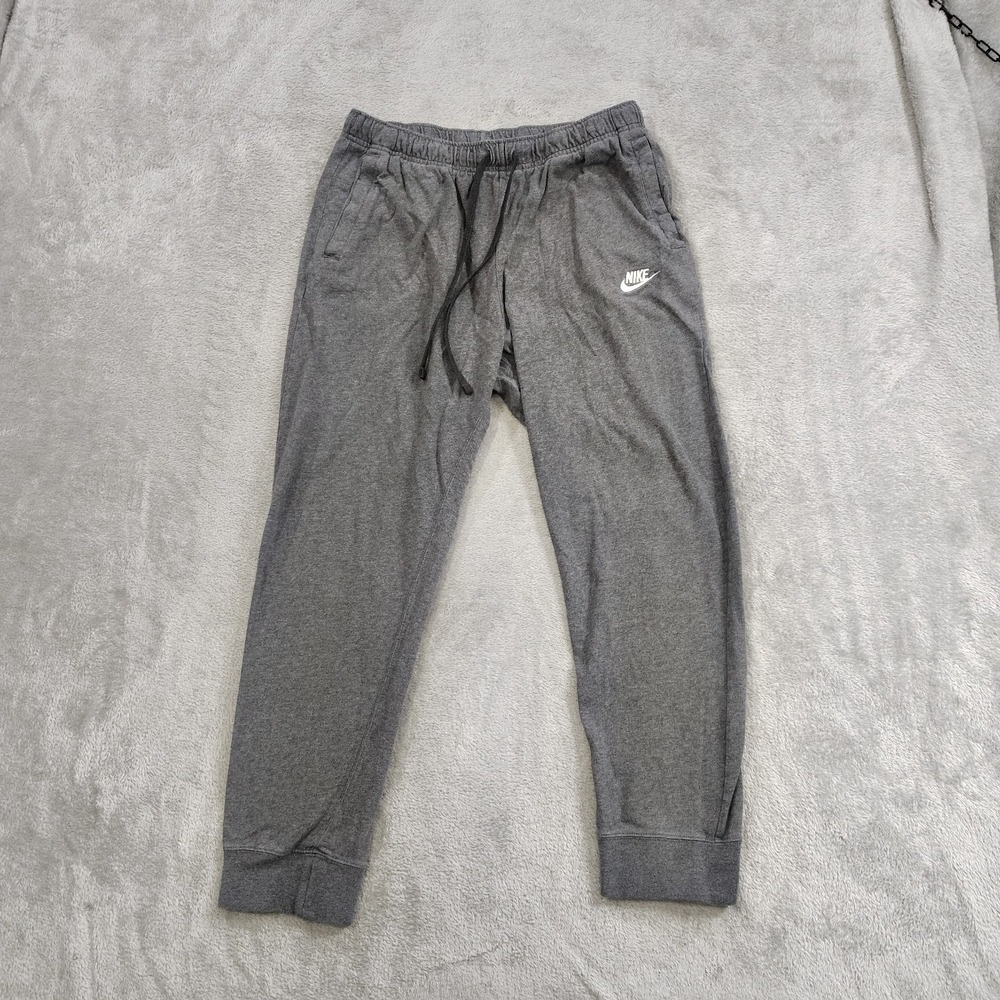 Nike Sportswear Lounge Pants Joggers Mens L Gray Vintage Y2K Gift 🎁 Athleisure